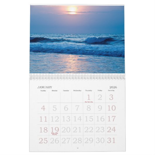 Sunrise Calendar Kalender (Jan 2026)