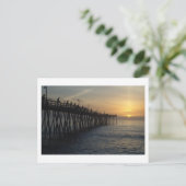 Sunrise Catch Briefkaart (Staand voorkant)