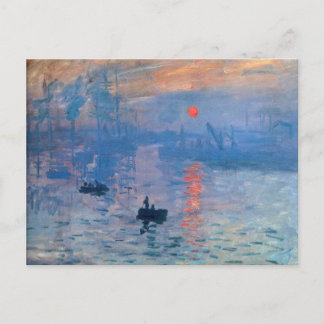 Sunrise - Claude Monet Briefkaart