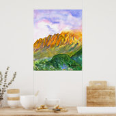 Sunrise Cliffs Kauai Imprimer et poster (Cuisine)