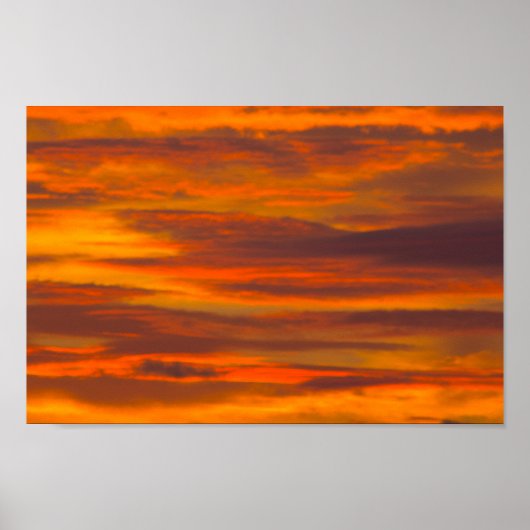 Sunrise Clouds, Florida Poster (Voorkant)