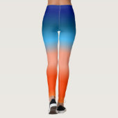 Sunrise Colors Ombre Leggings (Achterkant)