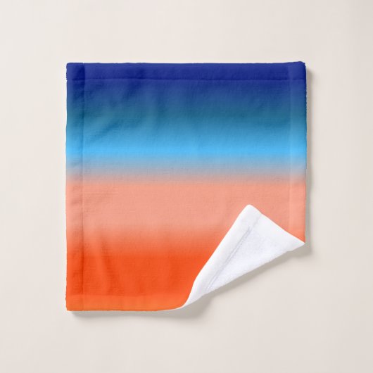 Sunrise Colour Gradient Bad Handdoek (Wasdoekje)