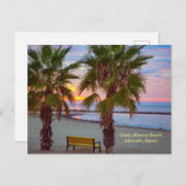 Sunrise, Costa Blanca Beach, Spanje Briefkaart (Voorkant / Achterkant)