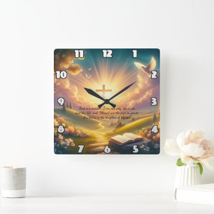 Sunrise Cross, de weg naar verlossing en liefde vo Vierkante Klok