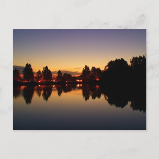 Sunrise dans la carte postale Cotswold (Devant)