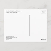 Sunrise, Dolphins en Gulls Briefkaart (Achterkant)