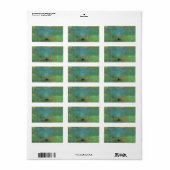 Sunrise door Claude Monet Etiket (Full Sheet)