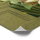  Sunrise Easter Lilies en Victoriaans Angels Poster (Hoek)