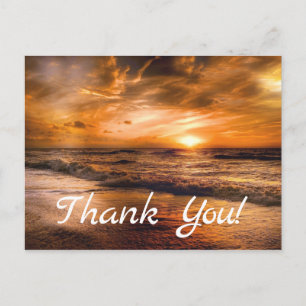 Sunrise en Seascape Briefkaart