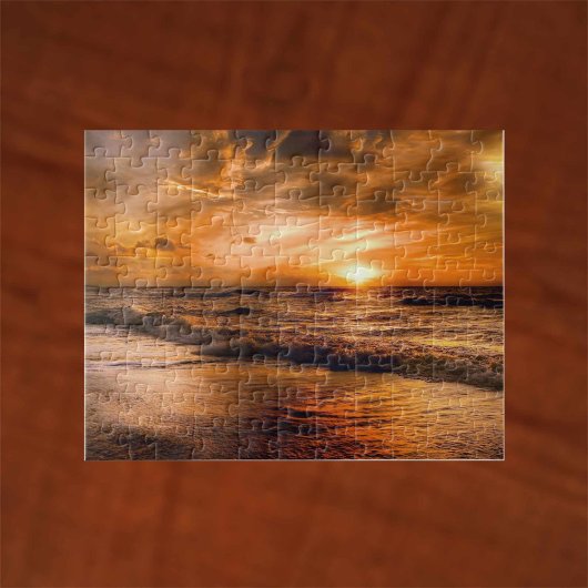 Sunrise en Seascape Legpuzzel