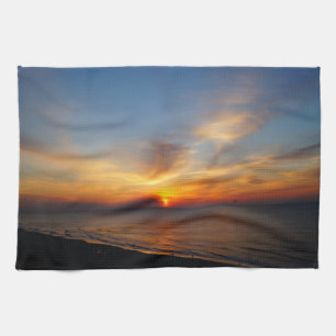 Sunrise en Zee Theedoek