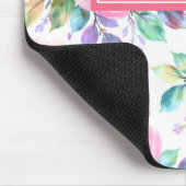 Sunrise Floral Boho Custom Name Design             Muismat (Hoek)