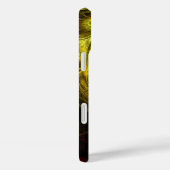 Sunrise Floral Red Abstracte kunst Case-Mate iPhone Case (Achterkant / Rechts)