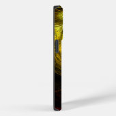 Sunrise Floral Red Abstracte kunst Case-Mate iPhone Case (Achterkant / Rechts)