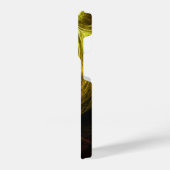 Sunrise Floral Red Abstracte kunst iPhone Hoesje (Linkerkant)