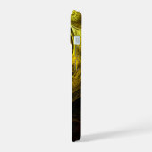 Sunrise Floral Red Abstrait Art (Côté gauche)