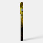 Sunrise Floral Red Abstrait Art (Côté gauche)