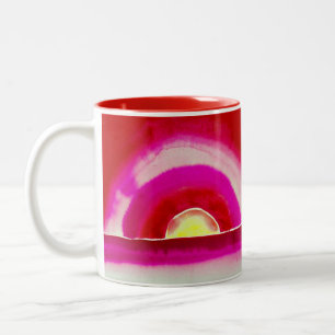 Sunrise Georgia O'Keeffe Tweekleurige Koffiemok