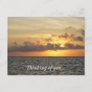 Sunrise Glory Folly Beach Briefkaart