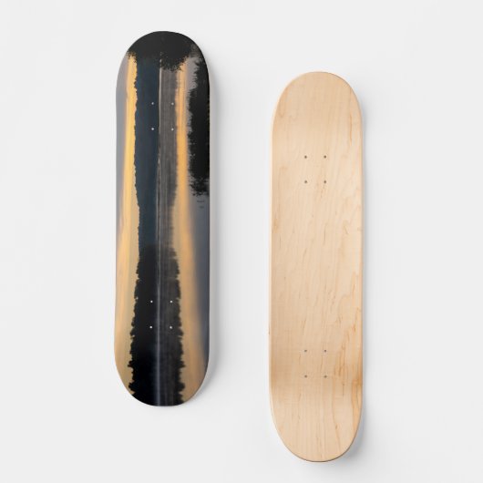 Sunrise Glory Skateboard (Voorkant)