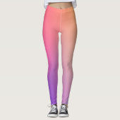 Sunrise Glow oefening Leggings (Voorkant)