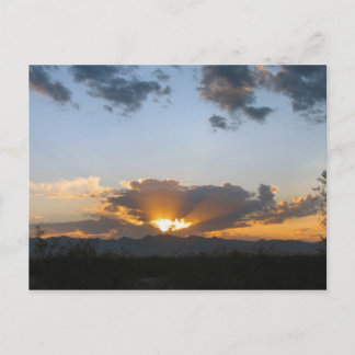 Sunrise Golden Valley, AZ. 9-11-08-1 Briefkaart