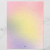 Sunrise Gradient Briefhoofd (Achterkant)