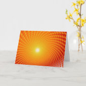 Sunrise Greetings Kaart (Gele Bloem)