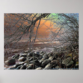 SUNRISE ICE-SCHAPE POSTER