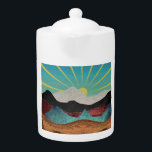 Sunrise Imaginaire de montagne<br><div class="desc">Un magnifique paysage aux textures uniques,  un paysage montagneux au lever du soleil.</div>