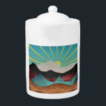Sunrise Imaginaire de montagne<br><div class="desc">Un magnifique paysage aux textures uniques, un paysage montagneux au lever du soleil.</div>