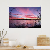 Sunrise in Arkansas Duck Blind Poster (Keuken)