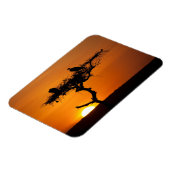 Sunrise in de Masai Mara, Kenia Magneet (Linkerzijde)