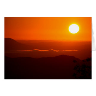 Sunrise in het Cumberland-gebergte