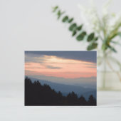 Sunrise in het Great Smoky Mountains Briefkaart (Staand voorkant)