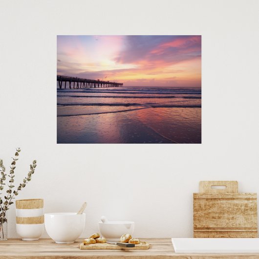 Sunrise in het Poster van augustus (Keuken)