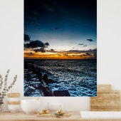 Sunrise in Jetty Park, Fort Pierce, Florida Poster (Keuken)