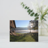 Sunrise in kamp briefkaart (Staand voorkant)