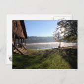 Sunrise in kamp briefkaart (Voorkant / Achterkant)