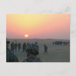 Sunrise in Koeweit Briefkaart
