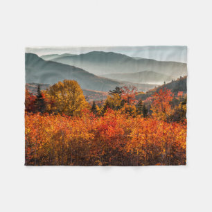 Sunrise Kancamagus Highway Overlook New Hampshire Fleece Deken