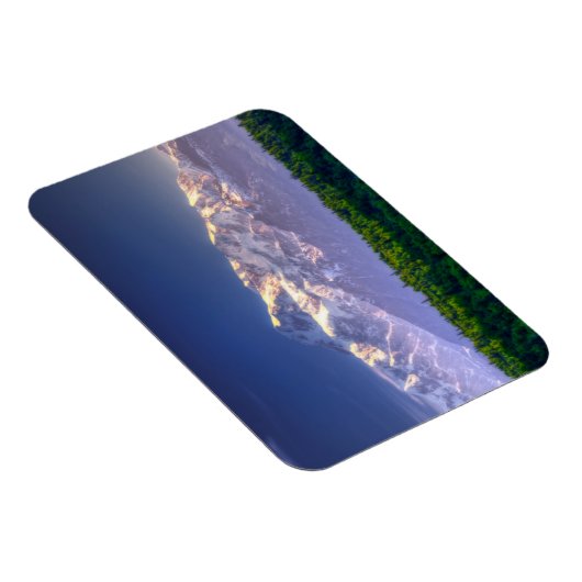 Sunrise Kisses Mt. McKinley | Alaska Range Magneet (Rechterzijde)