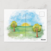 Sunrise Meadows Family Reunion Invitation Carte po (Dos)