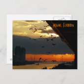 SUNRISE......    Miami, Florida Briefkaart (Voorkant / Achterkant)