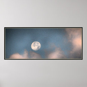 Sunrise Moon Poster