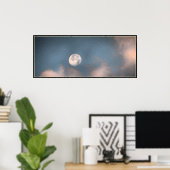 Sunrise Moon Poster (Thuiskantoor)