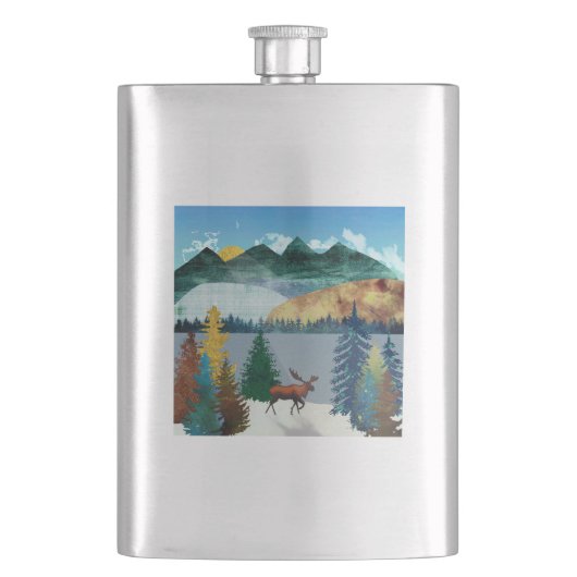 Sunrise Moose Flacon (Voorkant)