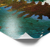 Sunrise Moose Foto Afdruk (Hoek)