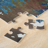 Sunrise Moose Legpuzzel (Zijkant)